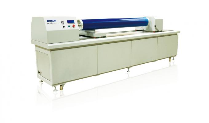 Schirm-Wiederholung Textildrehlaser-Graveur-640mm, blaue UVgraviermaschine 0