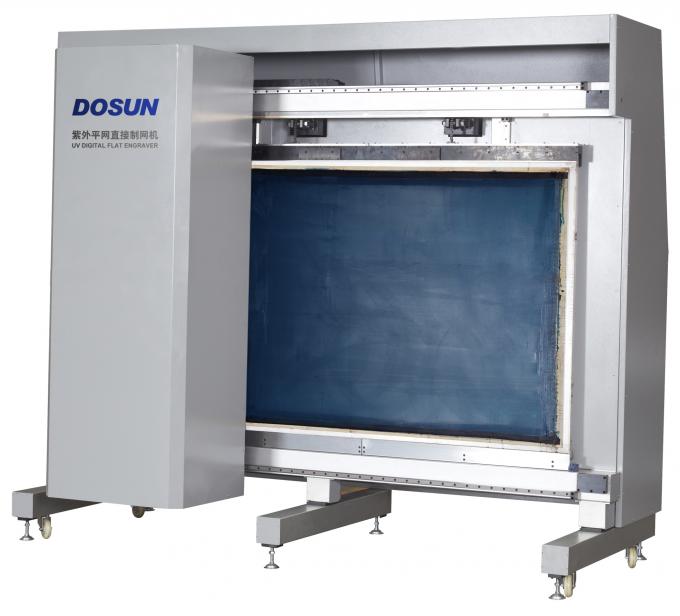 Kundenspezifische UV-Digital-Flachbett-Laser-Graveur-Maschine, Textilflaches Stich-System 1