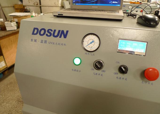 CTS Computer to Screen Hochgenauer blauer UV-Laser-Rotationsgravierer 820 mm / 914 mm / 1018 mm Bildschirmwiederholung 3